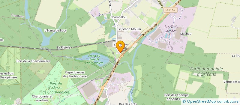 localisation de l'entreprise MAISON CANNELLE à MARIGNY-LES-USAGES