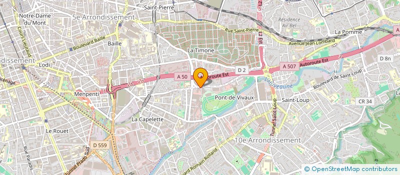 localisation de l'entreprise MAISON CANTINI FLANDIN à MARSEILLE