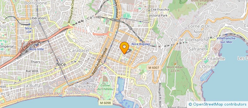 localisation de l'entreprise MAISON CAPILLAIRE HOLISTIQUE à NICE