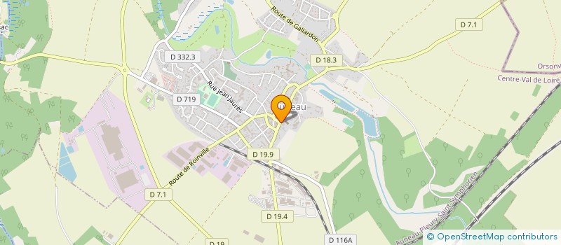 localisation de l'entreprise MAISON CAPON à AUNEAU-BLEURY-SAINT-SYMPHORIEN