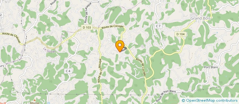 localisation de l'entreprise MAISON CARIBEENNE DES MEDIATIONS  LE GOSIER