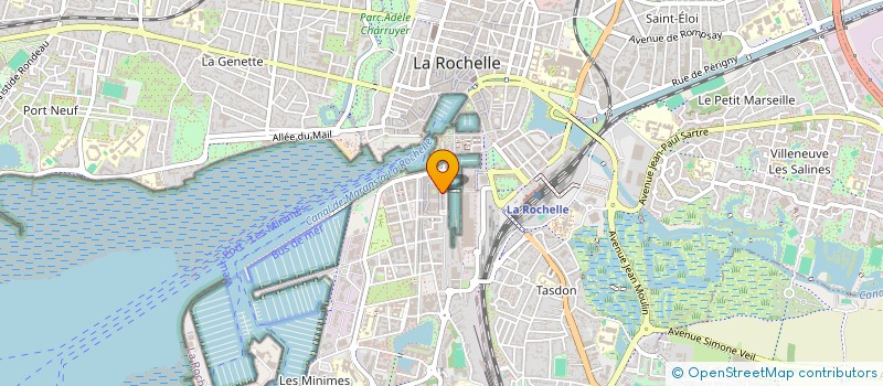 localisation de l'entreprise MAISON CARNEVALE  LA ROCHELLE