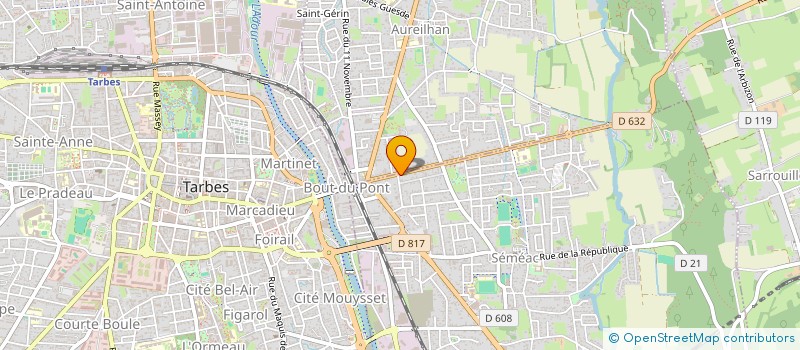 localisation de l'entreprise MAISON CAROLINE BINOCHE  SEMEAC