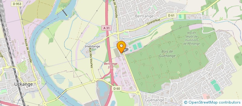 localisation de l'entreprise MAISON CASSANO RIBEIREX NOUVELLE SARL  BERTRANGE