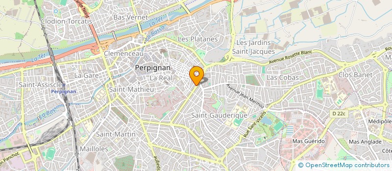 localisation de l'entreprise MAISON CATALANE DE LA CONSOMMATION à PERPIGNAN