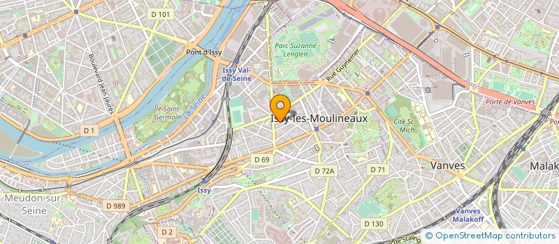 localisation de l'entreprise MAISON CE YA à ISSY-LES-MOULINEAUX