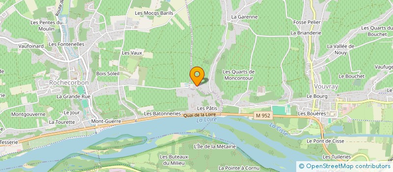 localisation de l'entreprise MAISON CEREE DE SENS  VOUVRAY