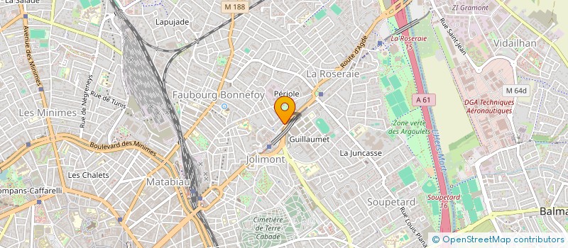 localisation de l'entreprise MAISON CESARIA à TOULOUSE