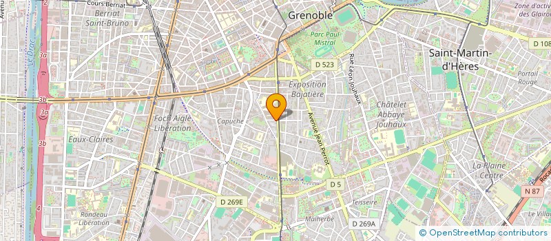localisation de l'entreprise MAISON CH'AND à GRENOBLE
