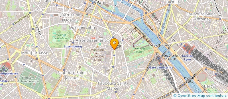 localisation de l'entreprise MAISON CHARLES CLAUDEL à PARIS