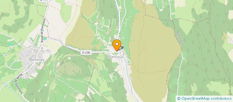 localisation de l'entreprise MAISON CHARLES PERE ET FILLES  NANTOUX