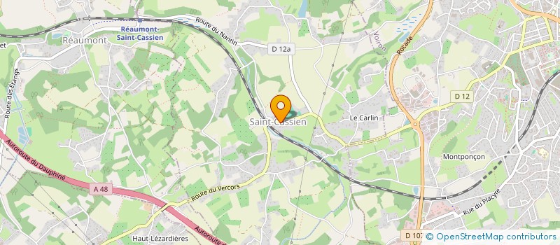 localisation de l'entreprise MAISON CHAUVIN 4  SAINT-CASSIEN