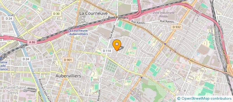 localisation de l'entreprise MAISON CHEMS à AUBERVILLIERS
