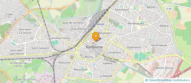 localisation de l'entreprise MAISON CHEVALIER à NARBONNE