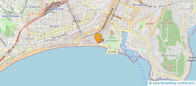 localisation de l'entreprise MAISON CHIAPELLO à NICE