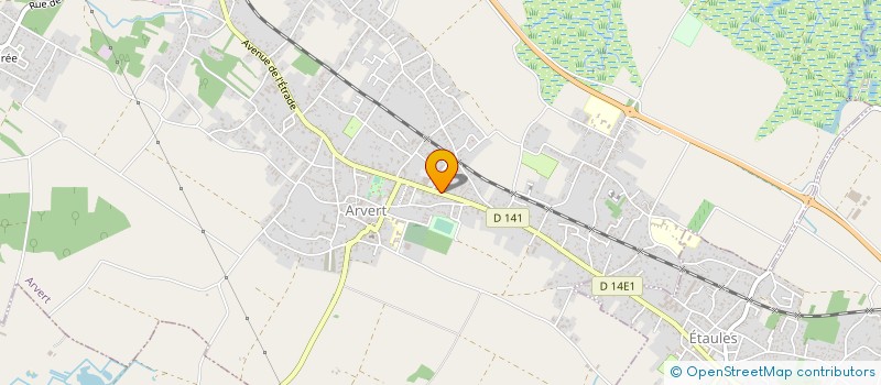 localisation de l'entreprise MAISON CLAUDE GRASSET à ARVERT