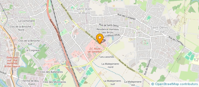 localisation de l'entreprise MAISON CMI à BLOIS