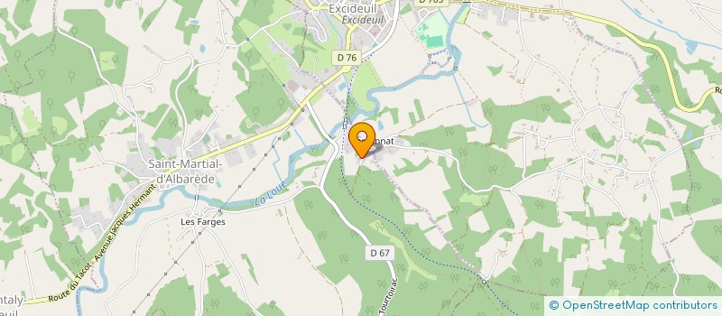 localisation de l'entreprise MAISON COGNITUM  SAINT-MARTIAL-D'ALBAREDE