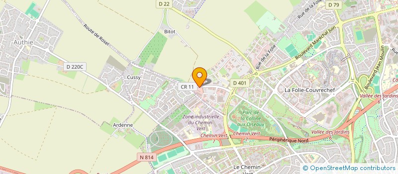 localisation de l'entreprise MAISON COLEAUX  SAINT-CONTEST