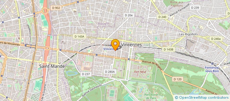 localisation de l'entreprise MAISON COMPLICES à VINCENNES