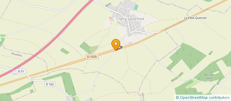 localisation de l'entreprise MAISON CONFIANCE à CLAIRY-SAULCHOIX