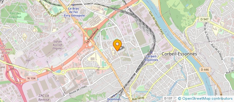 localisation de l'entreprise MAISON CONFORME à CORBEIL-ESSONNES