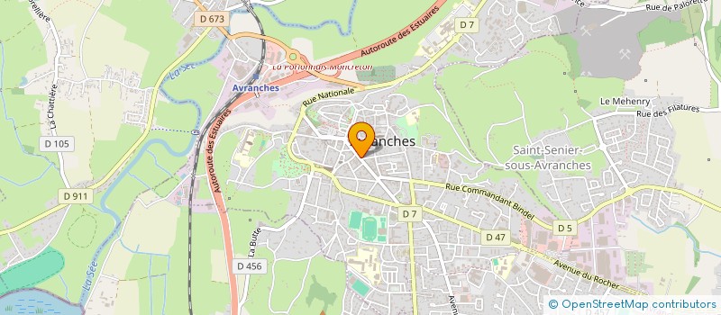localisation de l'entreprise MAISON CONFORT à AVRANCHES