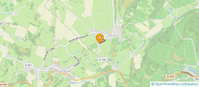 localisation de l'entreprise MAISON CONSEIL  ALUZE