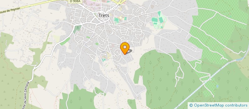 localisation de l'entreprise MAISON CONSTRUCTION PROVENCE à TRETS