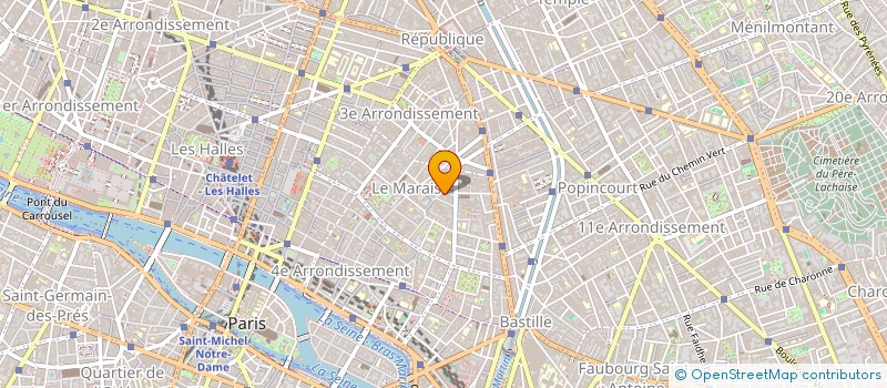 localisation de l'entreprise MAISON CORNEVIN CYRIL à PARIS