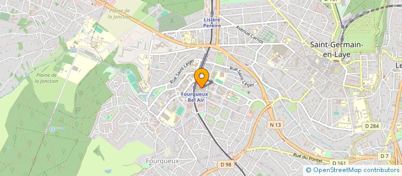 localisation de l'entreprise MAISON COSCINO à SAINT-GERMAIN-EN-LAYE