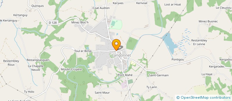 localisation de l'entreprise MAISON COSPEREC à LANGONNET