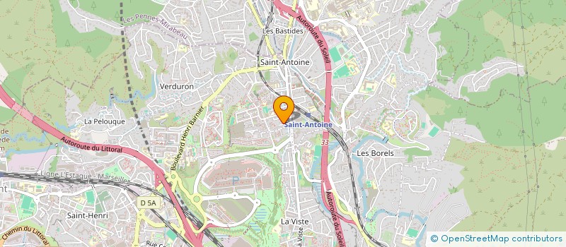 localisation de l'entreprise MAISON COTE PRO à MARSEILLE