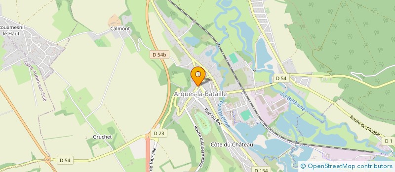 localisation de l'entreprise MAISON COURBE UNE HISTOIRE DE FAMILLE  ARQUES-LA-BATAILLE