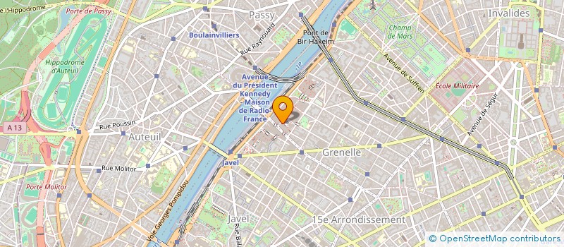 localisation de l'entreprise MAISON COUTURE BY YB  PARIS