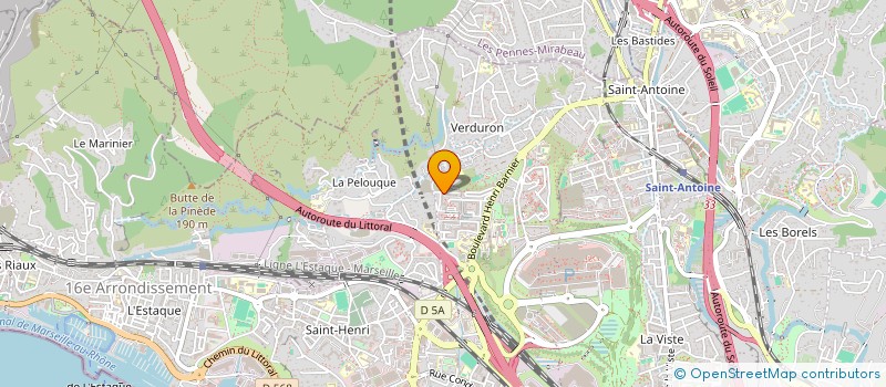 localisation de l'entreprise MAISON COVID 19 à MARSEILLE