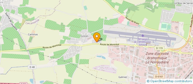 localisation de l'entreprise MAISON CROS STORES DEPUIS 1867  CARCASSONNE