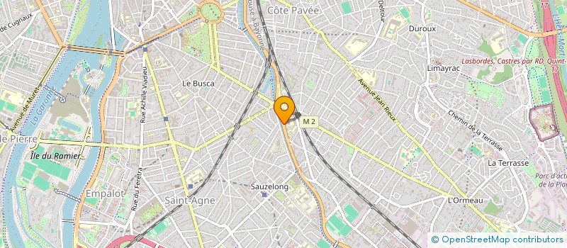 localisation de l'entreprise MAISON CULTURELLE CHINOISE à TOULOUSE