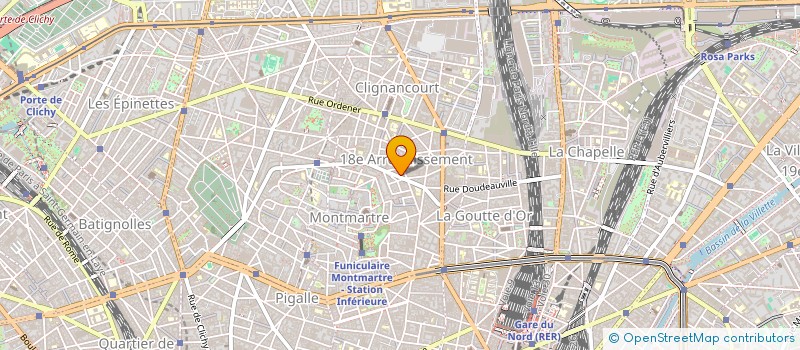 localisation de l'entreprise MAISON CUSTINE  PARIS