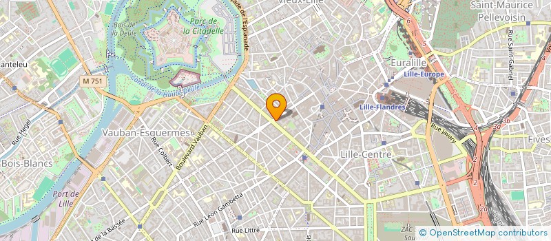 localisation de l'entreprise MAISON CX  LILLE