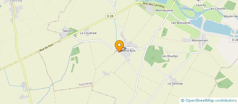 localisation de l'entreprise MAISON D'A COTE (MAC) à SAUMERAY