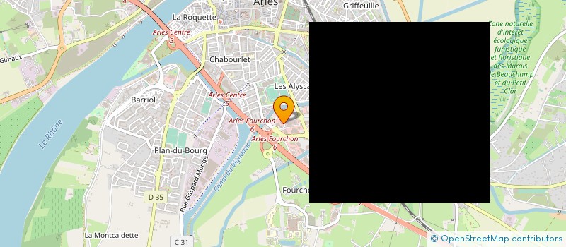 localisation de l'entreprise MAISON D ACCUEIL à ARLES