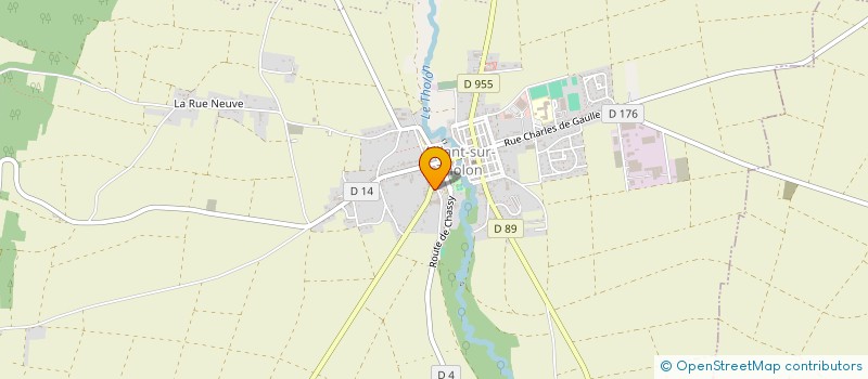 localisation de l'entreprise MAISON D ACCUEIL DES TROIS VALLEES à MONTHOLON
