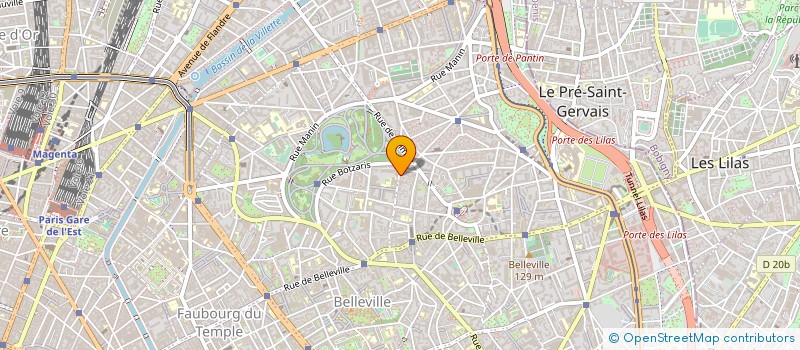 localisation de l'entreprise MAISON D'ACCUEIL L'ILOT à PANTIN