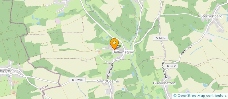 localisation de l'entreprise MAISON D ACCUEIL PERE FALLER à BELLEMAGNY