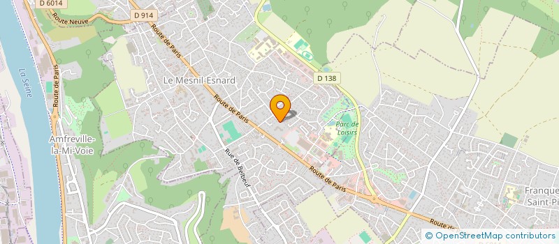 localisation de l'entreprise MAISON D ACCUEIL PERSONNES DEPENDANTES à LE MESNIL-ESNARD