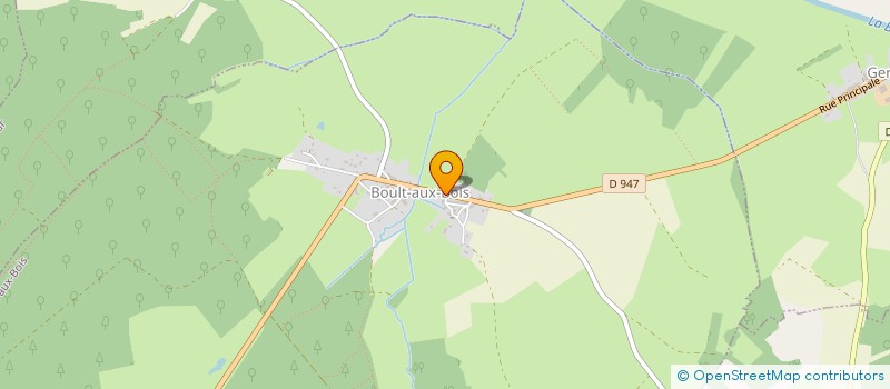 localisation de l'entreprise MAISON D'ACTIVITES RURALES ET SOLIDAIRES  BOULT-AUX-BOIS