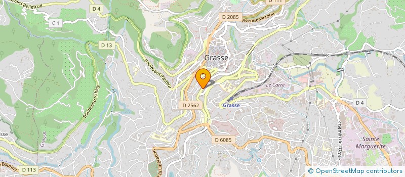 localisation de l'entreprise MAISON D'ALIMENTATION GENERALE SINGH à GRASSE