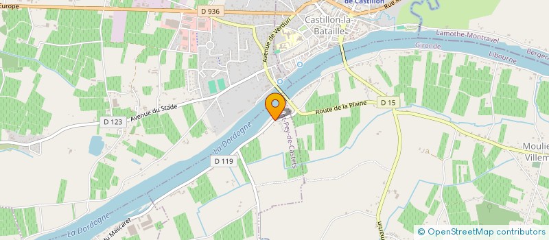 localisation de l'entreprise MAISON D'ALOIS 33  SAINT-PEY-DE-CASTETS