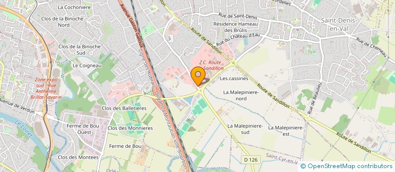 localisation de l'entreprise MAISON D'ARC à MARCILLY-EN-VILLETTE